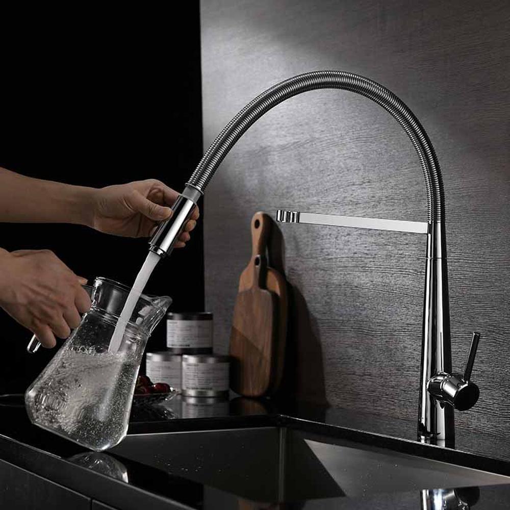 Vòi rửa bát HOMAYA HF17.01 - https://edel.com.vn/voi-2-duong-nuoc/
