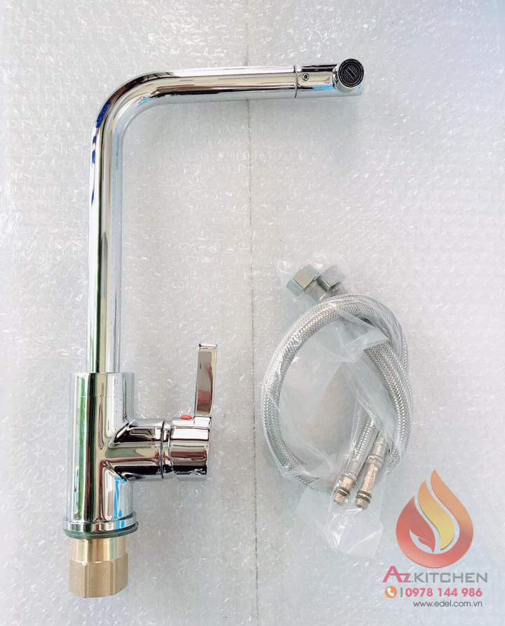 vòi rửa bát Homaya HF14.01 - https://edel.com.vn/voi-2-duong-nuoc/