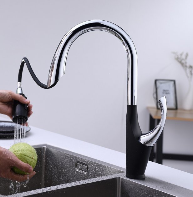 Vòi rửa bát Homaya HF36.02-https://edel.com.vn/voi-day-rut/